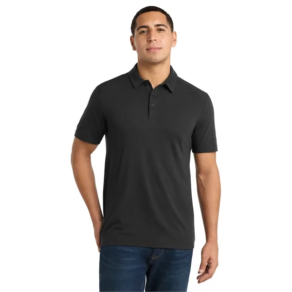 Sport-Tek PosiCharge Tri-Blend Wicking Polo.