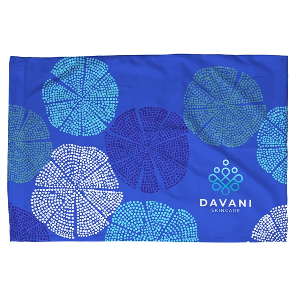 Poly Micro-Peach Pillow Case 20- x 30-, 110 GSM - Full Color