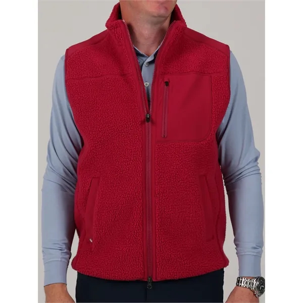 Donald Ross Jonas- Full Zip Sherpa Vest