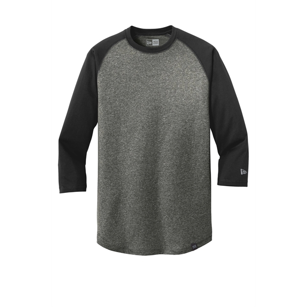 New Era Heritage Blend 3/4-Sleeve Baseball Raglan Tee.