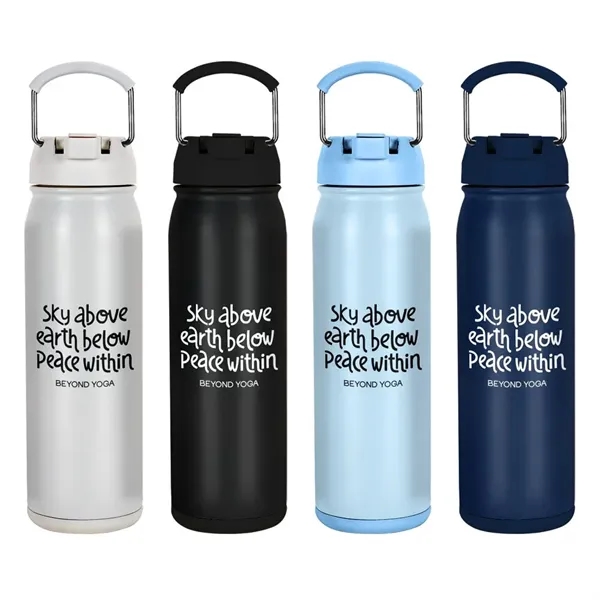 Pocket Hydro 24oz SS Vacuum Water bottle w Compartment