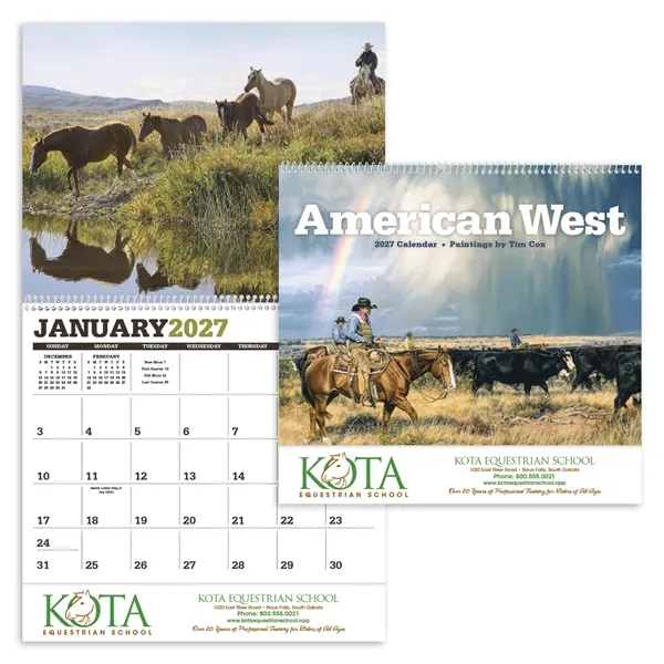 Triumph® Calendars American West by Tim Cox Calendar