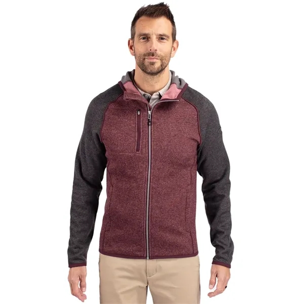 Cutter & Buck Mainsail Full Zip Hooded Mens Jacket