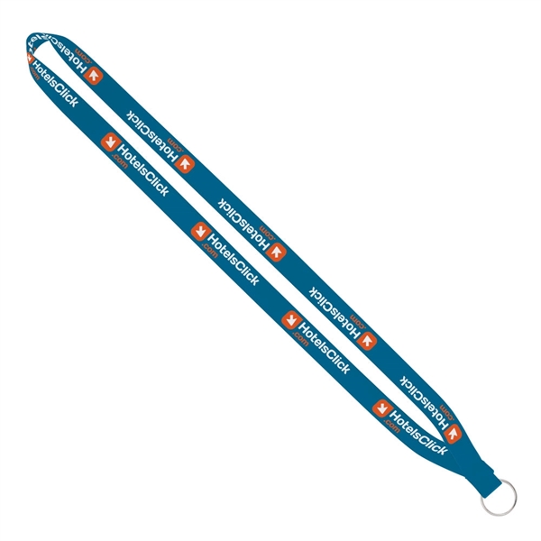 Import Rush 5/8" Dye-Sublimated Lanyard with Sewn Ring
