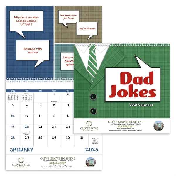 Good Value™ Dad Jokes - Spiral Calendar