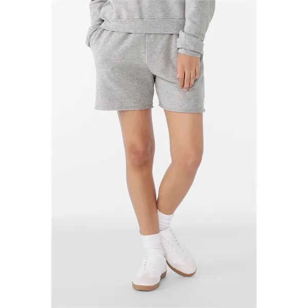 BELLA+CANVAS Women's Cutoff Sweatshort