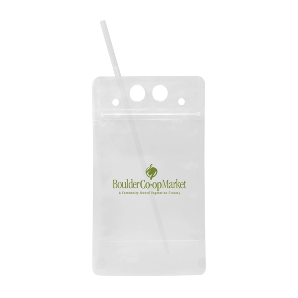 Reusable 17 oz Drink Pouch