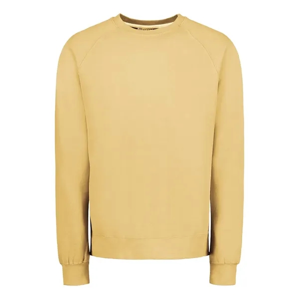 MV Sport Men's Vintage Fleece Raglan Crewneck Sweatshirt