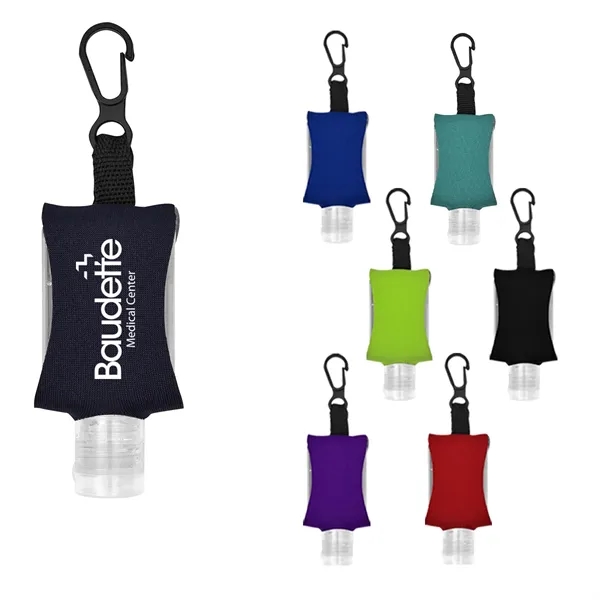 5 Oz. Hand Sanitizer With EVA Case and Clip