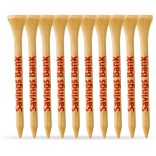 Golf Tee Pack With Wood Tees