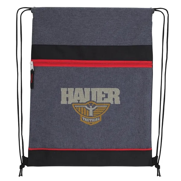 Good Value™ RPET Two-Tone Drawstring Backpack