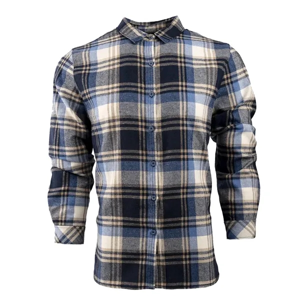 Burnside Women's No Pocket Yarn-Dyed Flannel Shirt