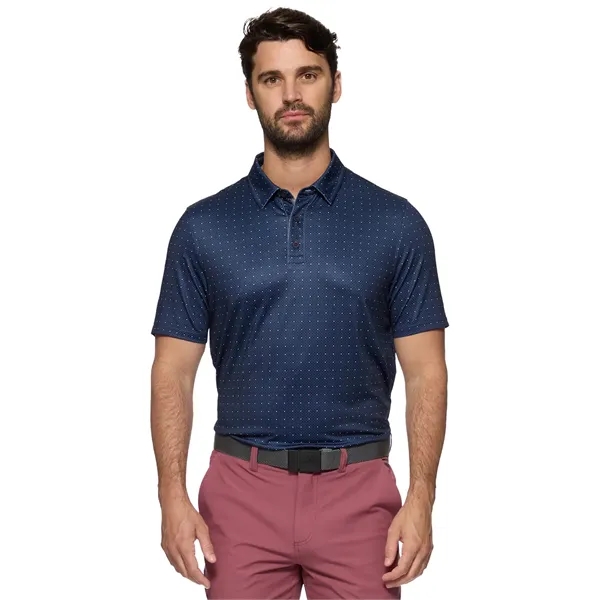 Flag & Anthem Men's Montrose Star And Dot Print SS Performan