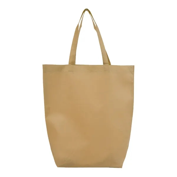 Q-Tees Non-Woven Gusset Bottom Tote