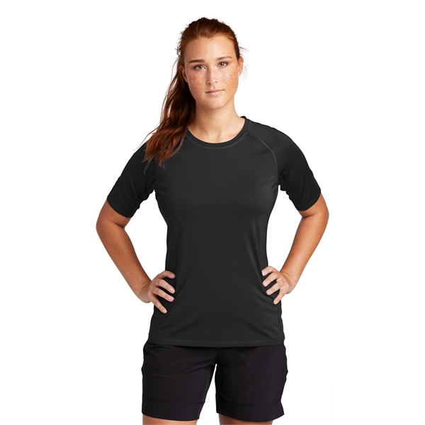 Sport-Tek Women's Rashguard Tee.