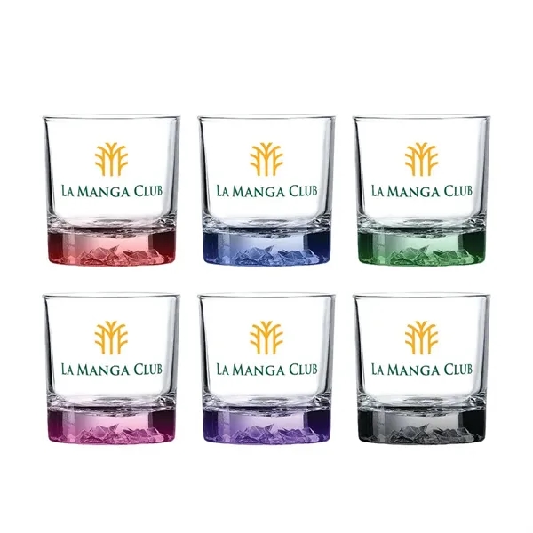 Denver 11.5 oz ARC Whiskey Rocks Glass with Color Bottom
