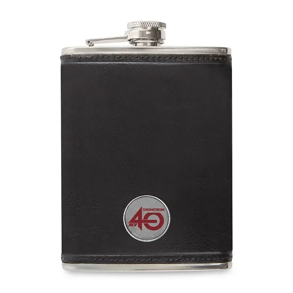Ahead Leather Flask