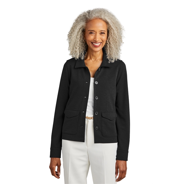 Brooks Brothers Women's Mid-Layer Stretch Button Jacket