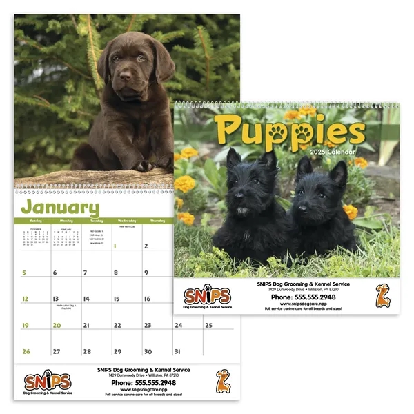 Triumph® Calendars Puppies Calendar
