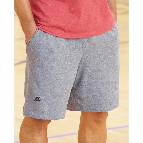 Russell Athletic Men's Cotton Classic Jersey Shorts with ...