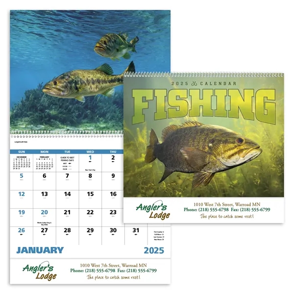 Good Value™ Fishing - Spiral Calendar