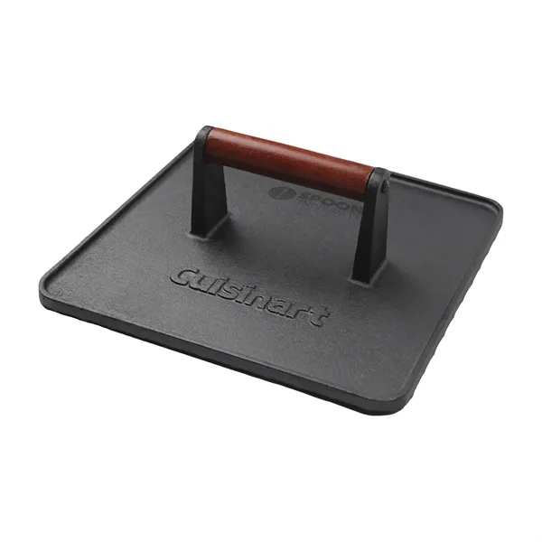 Cuisinart Outdoors™ XL Cast Iron Griddle Press