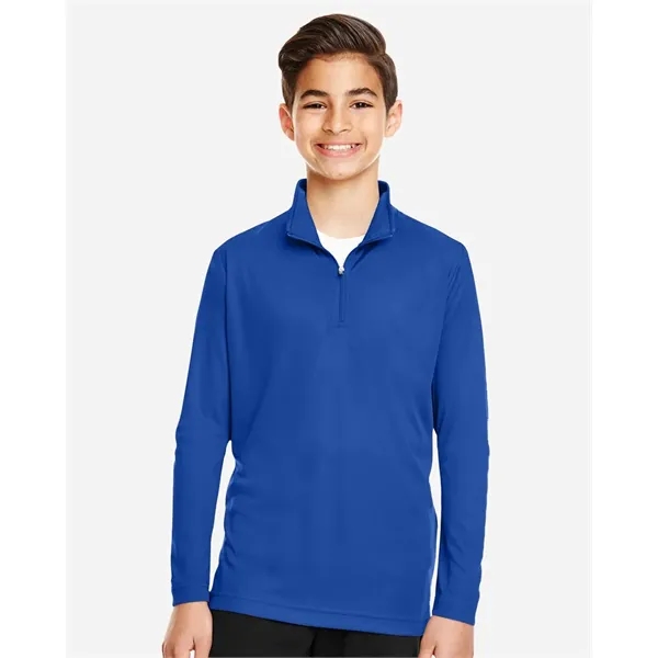Team 365 Youth Zone Performance Quarter-Zip Pullover