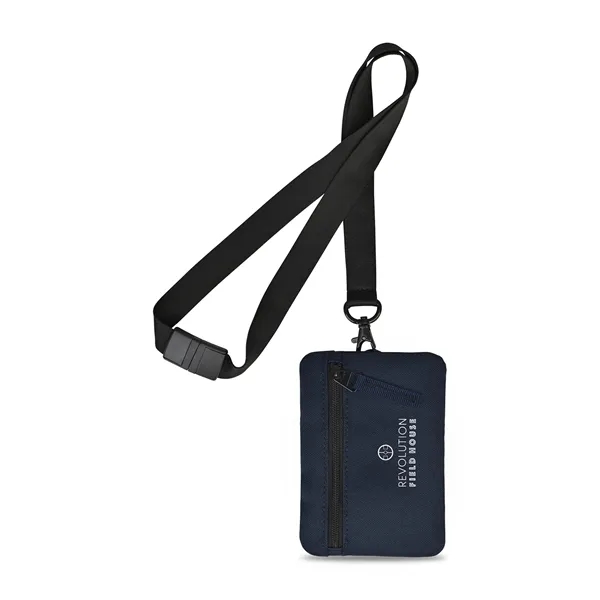 Rally Recycled ID Pouch Lanyard
