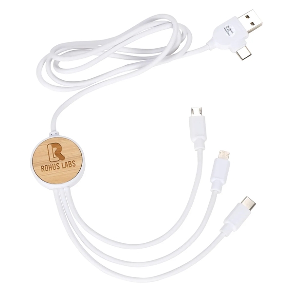 Bamboo 3-in-1 39- Charging Cable
