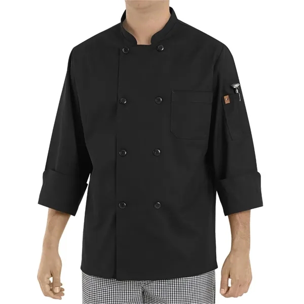 Chef Designs Black Traditional Chef Coat