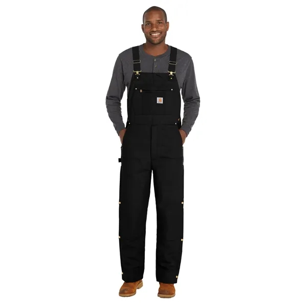 Carhartt Short Firm Duck Insulated Bib Overalls