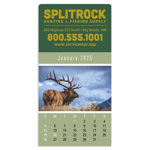 Triumph® Calendars Press-N-Stick Sportsmen Calendar